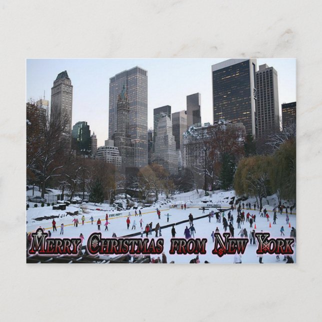 Feliz Navidad desde Nueva York (Anverso)