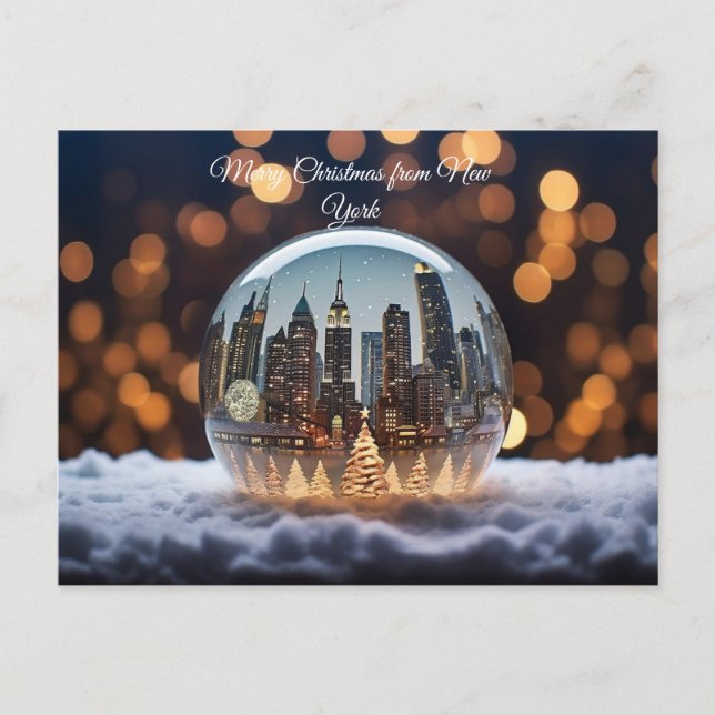 Feliz Navidad desde Nueva York (Anverso)