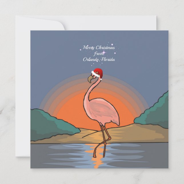 Feliz Navidad desde Orlando, Florida (Anverso)