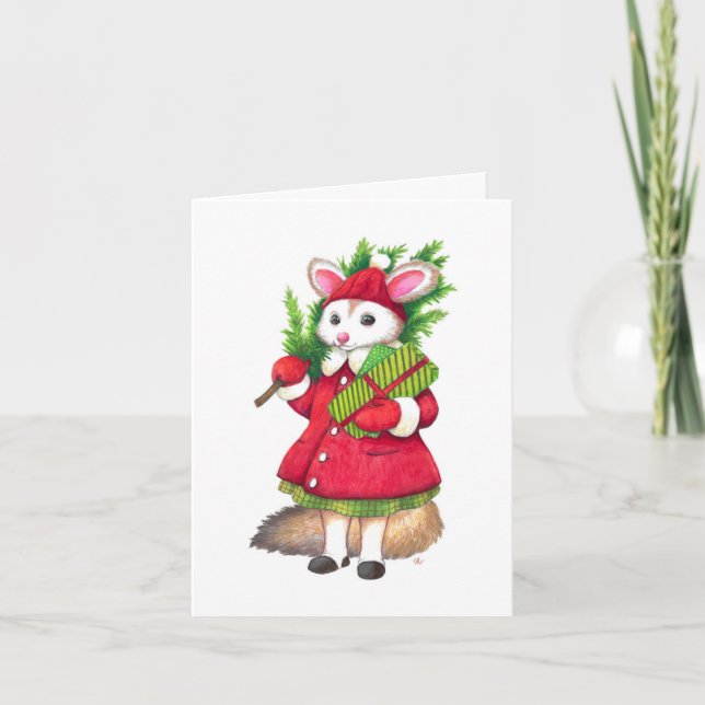 Feliz Navidad desde Patrick y Destinie (Anverso)