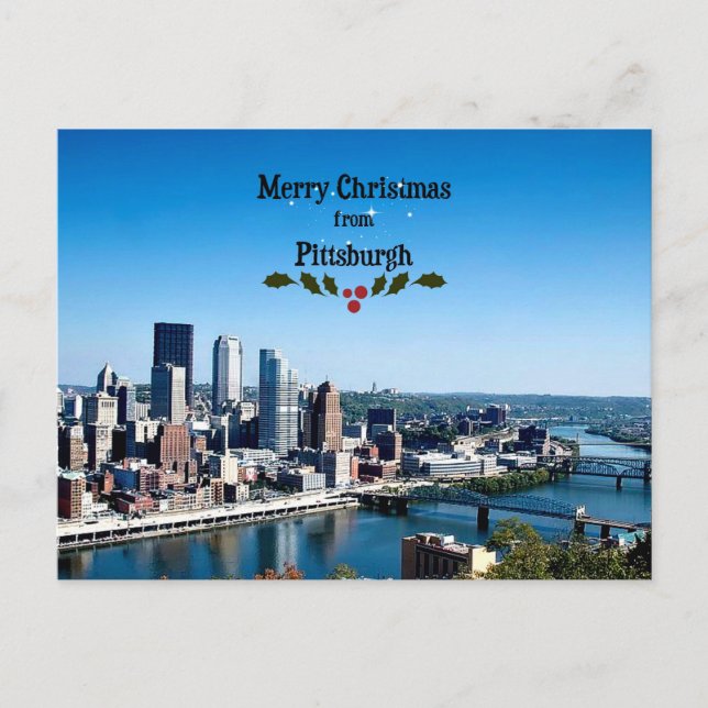 Feliz Navidad desde Pittsburgh (Anverso)