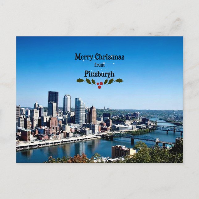 Feliz Navidad desde Pittsburgh (Anverso)