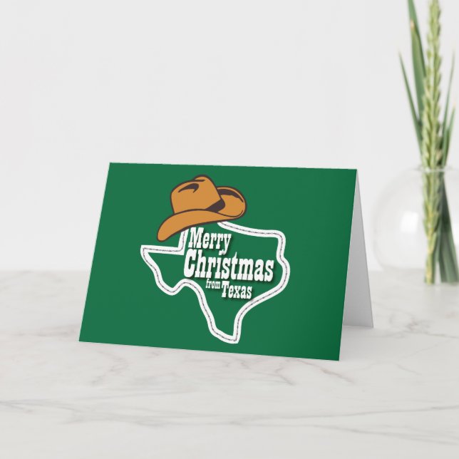 Feliz Navidad desde Texas (Anverso)