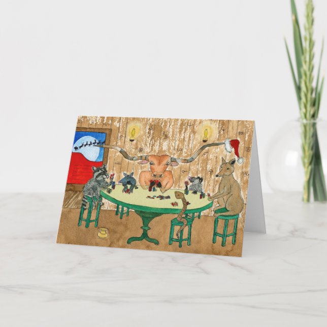 Feliz Navidad desde Texas (Anverso)