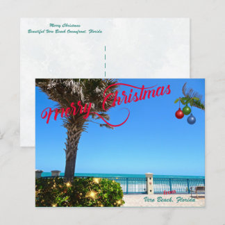 Feliz Navidad desde Vero Beach Florida Oceanfront