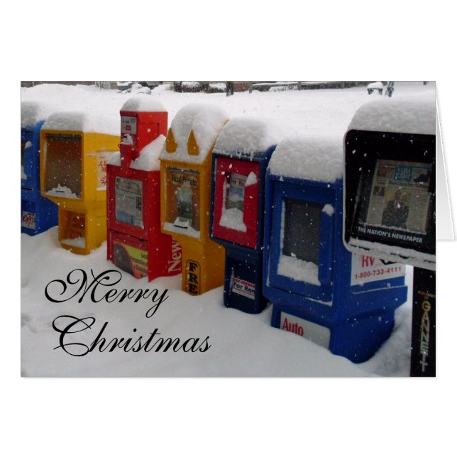 FELIZ NAVIDAD, DIFUNDE LA tarjeta DE NOTICIAS (Anverso (Horizontal))