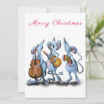 Feliz Navidad - Divertida Banda Romántica de Ratón<br><div class="desc">Feliz Navidad - Graciosa Banda Romántica de Ratón - Personalizado de los Mouses de dibujo animal Amo la música - Elija / Añada su texto / color único - Haz tu regalo especial - Redimensionar y mover o eliminar y agregar elementos / texto con herramienta de personalización ! - Dibujo...</div>