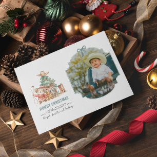 Feliz Navidad Divertida Foto Navideña al Estilo
