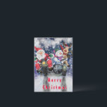 Feliz Navidad, divertidas tarjetas con amigos feli<br><div class="desc">Graciosas tarjetas de Navidades con amigos felices - Elija / Añada su texto único / nombre / color - Haga su regalo especial - Redimensionar y mover o eliminar y agregar elementos / texto con la herramienta de personalización ! Dibujo y diseño por MIGNED. Por favor, vea mis otros proyectos...</div>