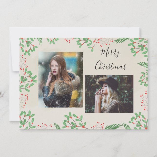 Feliz Navidad Dos Foto (Anverso)