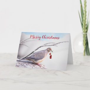 Feliz Navidad Dove y Berries rojos