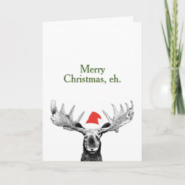 Feliz Navidad Eh, Moose Canadiense Stocking Cap