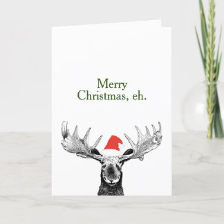 Feliz Navidad Eh, Moose Canadiense Stocking Cap