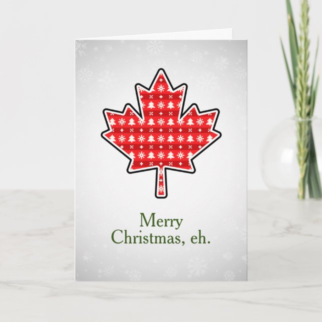 Feliz Navidad Eh, tarjeta de felicitación de feria (Anverso)