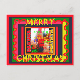 Feliz Navidad El mundo a mi alrededor está feliz d