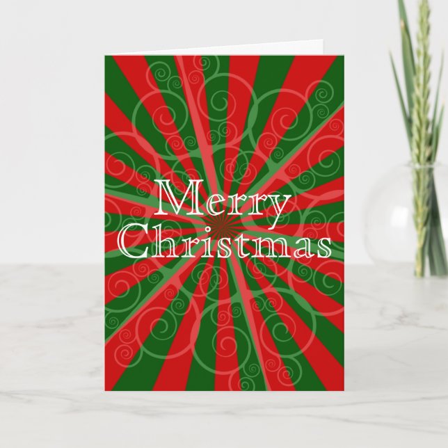 Feliz Navidad Elegante y Personalizado con Estilo (Anverso)