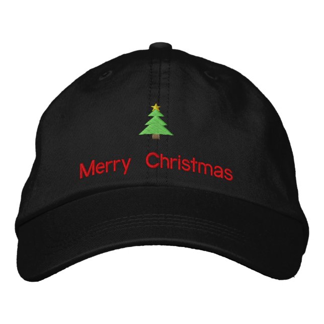 Feliz Navidad Embroidered Gorra (Anverso)
