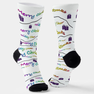 Feliz Navidad en calcetines