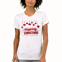 Feliz Navidad en camiseta