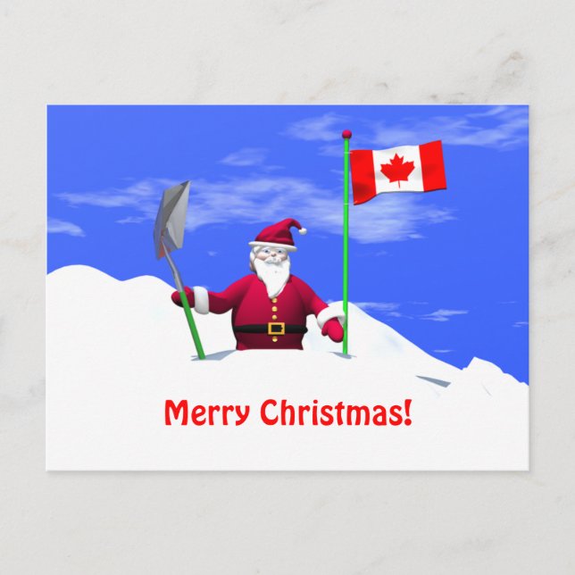 Feliz Navidad en Canadá (Anverso)