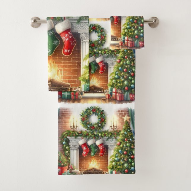 Feliz Navidad en Casa Calcetines de Vacaciones (In situ)