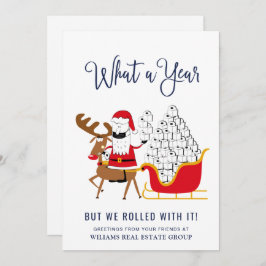 Feliz Navidad en Cuarentena Ciervo Búfalo Corporat