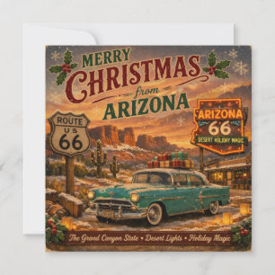 Feliz Navidad en el Desierto de Arizona