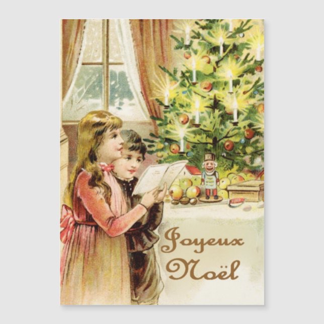 Feliz Navidad en francés (Anverso)