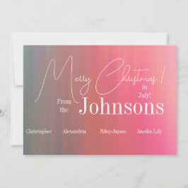 Feliz Navidad en julio