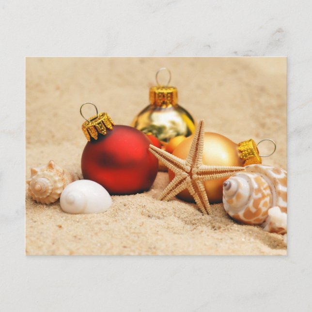 Feliz Navidad en la playa (Anverso)