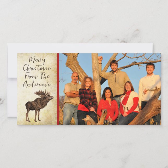 Feliz Navidad en Moose & Snowflake (Anverso)