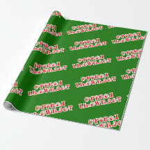 Feliz Navidad en papel envuelto en Cherokee