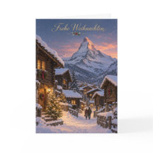 Feliz Navidad en Zermatt Matterhorn