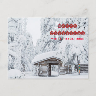 Feliz Navidad - Entrada de cabinas de registro en