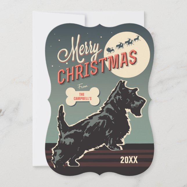 Feliz Navidad Escocia (Anverso)