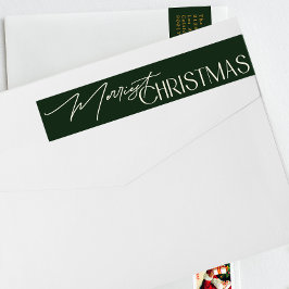 Feliz Navidad Esmeralda Dirección de Regreso Verde