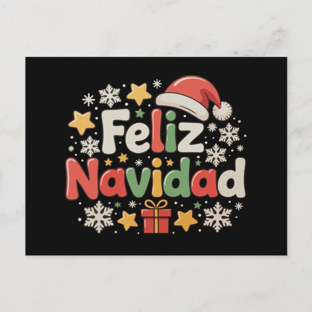 Feliz Navidad Español Mexicano Feliz Navidad Navid (Anverso)