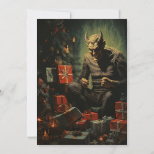 Feliz Navidad Espantoso Horror Diablo Santa