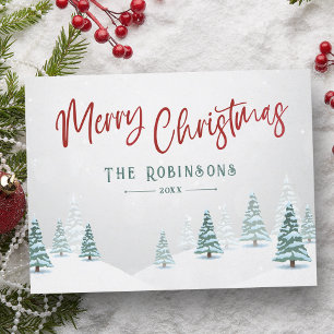 Feliz Navidad Estilo rústico rústico árbol de invi