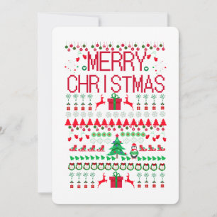 Feliz Navidad estilo Suéter Feo