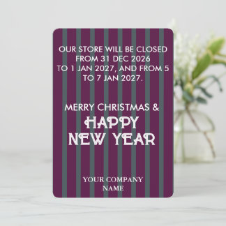FELIZ NAVIDAD ESTILOSO MODERNO PERSONALIZADO NEGOC
