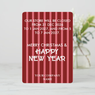 FELIZ NAVIDAD ESTILOSO MODERNO PERSONALIZADO NEGOC