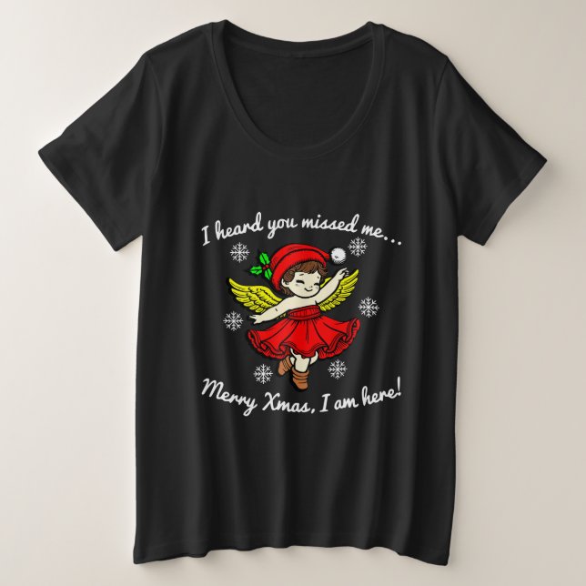 Feliz Navidad estoy aquí (Anverso del diseño)