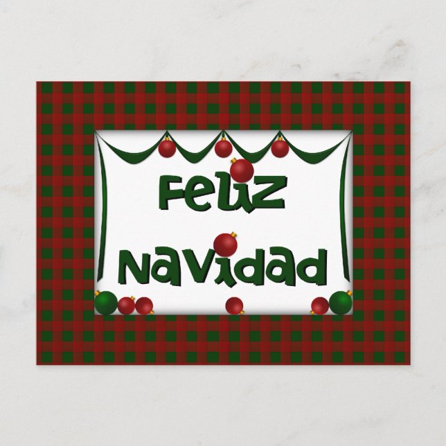 Feliz Navidad - Felices Navidad - postal (Anverso)