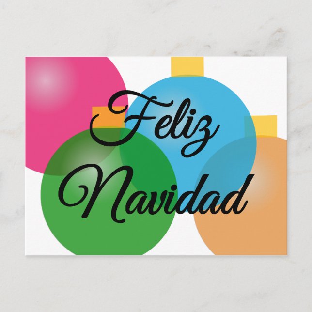 Feliz Navidad - Felices Navidad - postal (Anverso)