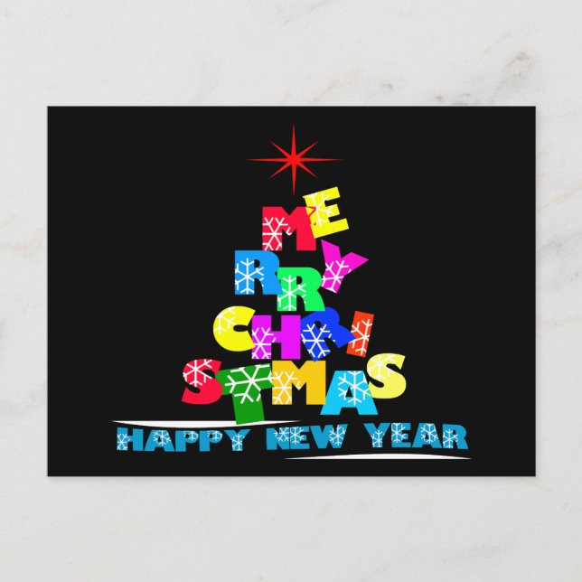 Feliz Navidad Feliz Año Nuevo (Anverso)