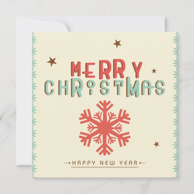 Feliz Navidad Feliz Año Nuevo (Anverso)