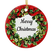 Feliz Navidad Feliz Año Nuevo Año Nuevo Ornamento 