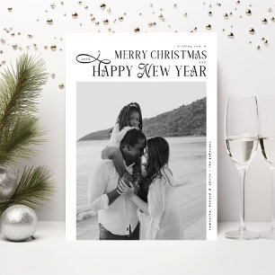 Feliz Navidad Feliz Año Nuevo Familia 4 Fotos