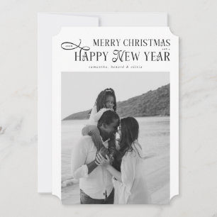 Feliz Navidad Feliz Año Nuevo Familia 4 Fotos